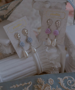 Aphrodite Series - The Rose Garden Earrings (Violet ver.)