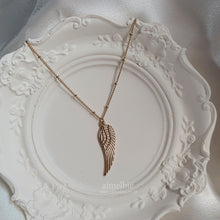 Load image into Gallery viewer, Gold Wing Necklace