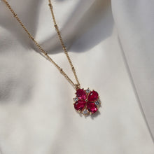 Load image into Gallery viewer, Ruby Antique Princess Layered Necklace