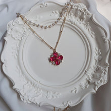 Load image into Gallery viewer, Ruby Antique Princess Layered Necklace