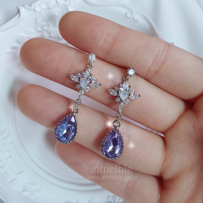 Violet Spell Earrings