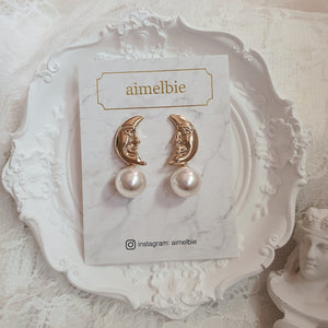 Dear Moon Earrings (WJSN Eunseo, VIVIZ Umji Earrings)