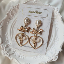 Load image into Gallery viewer, Baby Angel Earrings - Gold ver.
