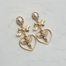 Load image into Gallery viewer, Baby Angel Earrings - Gold ver.