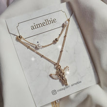 Load image into Gallery viewer, Baby Angel Layered Necklace - Gold ver. (STAYC Isa Necklace)