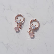 Load image into Gallery viewer, Babypink Comets Earrings