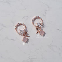 Load image into Gallery viewer, Babypink Comets Earrings