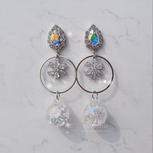 Load image into Gallery viewer, Icy Bloom Earrings - Rainbow (Han Hyojoo Earrings)