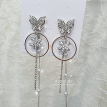 Load image into Gallery viewer, Butterfly Fairy in the Garden Earrings (Mamamoo Solar, STAYC Sieun, Momoland Jane Earrings)