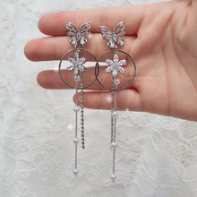 Load image into Gallery viewer, [IU Earrings] Butterfly Fairy in the Garden Earrings