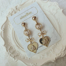 Load image into Gallery viewer, Royal Baby Angel Earrings - Longdrop