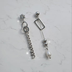 Urban Vibe Earrings - Silver