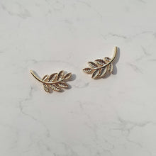 Load image into Gallery viewer, Laurel Leaves Earrings