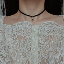Load image into Gallery viewer, Antique Oval Choker - Teddy Bear