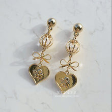 Load image into Gallery viewer, Royal Baby Angel Earrings - Longdrop