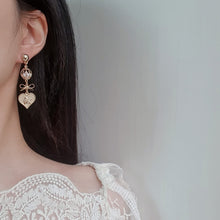 Load image into Gallery viewer, Royal Baby Angel Earrings - Longdrop