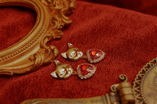 Load image into Gallery viewer, Melbie The Cat Series - Red Heart Earrings (Mamamoo Solar Earrings)