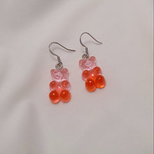 Load image into Gallery viewer, Gummy Bear Earrings - Grapefruit