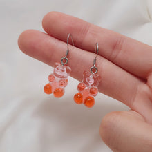 Load image into Gallery viewer, Gummy Bear Earrings - Grapefruit