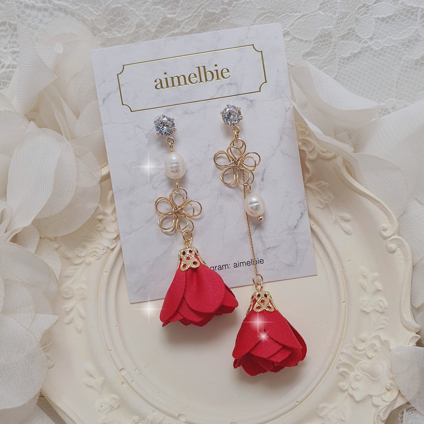 Camelia earrings hotsell