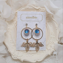 Load image into Gallery viewer, Planet Dreamcatcher Earrings