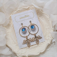 Load image into Gallery viewer, Planet Dreamcatcher Earrings