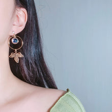 Load image into Gallery viewer, Planet Dreamcatcher Earrings