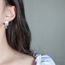 Load image into Gallery viewer, Angelic Mother of Pearl Earrings - Silver