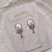 Load image into Gallery viewer, Angelic Mother of Pearl Earrings - Silver