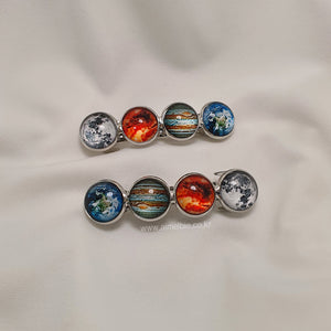 Solar System Hair Pins (2pcs set)