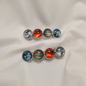 Solar System Hair Pins (2pcs set)