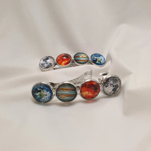 Solar System Hair Pins (2pcs set)