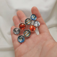 Load image into Gallery viewer, Solar System Hair Pins (2pcs set)