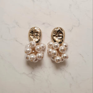 Pearl Bouquet Earrings - Modern ver.