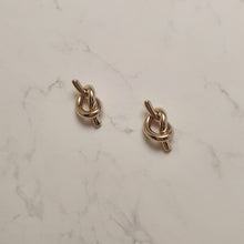 Load image into Gallery viewer, Daily Knot Earrings - Gold