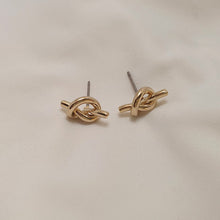 Load image into Gallery viewer, Daily Knot Earrings - Gold