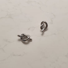Load image into Gallery viewer, Daily Knot Earrings - Silver