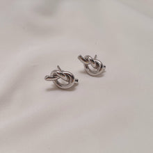 Load image into Gallery viewer, Daily Knot Earrings - Silver