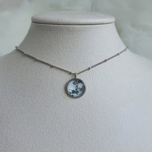 Solar System Planets Series - The Moon Semi Choker (Dreamcatcher Yoohyeon, WJSN Eunseo Necklace)
