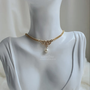 Art Nouveau Queen Choker Necklace (Mamamoo Solar Necklace)