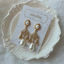 Load image into Gallery viewer, Rococo Chandelier Earrings - Gold
