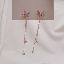 Load image into Gallery viewer, Pastel Jewel Flower Earrings