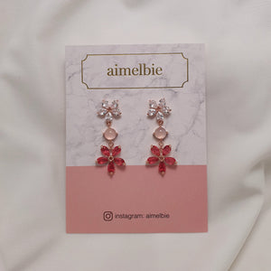 Sweet Fuchsia Earrings