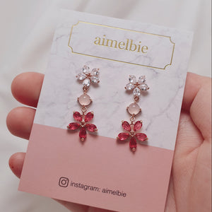 Sweet Fuchsia Earrings