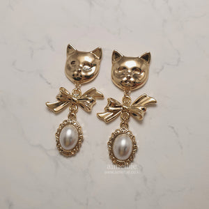 Melbie The Cat Series - Sweet Kitty Earrings