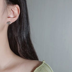 Daily Knot Earrings - Silver