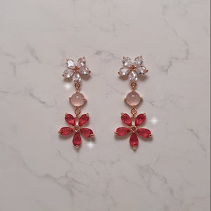 Sweet Fuchsia Earrings