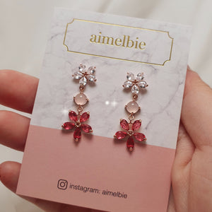 Sweet Fuchsia Earrings