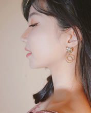 Load image into Gallery viewer, Melbie The Cat Series - Antique Cat Knobs Earrings (Gold ver.)