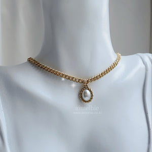 [KARA Han Seungyeon Necklace] Elizabeth Choker Necklace - Gold ver.